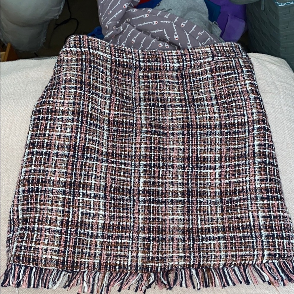 PLAID FOREVER 21 SKIRT